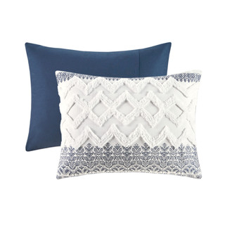 Thumbnail 24: Ink + Ivy Ink & Ivy Mila Cotton Printed Duvet Cover Set 