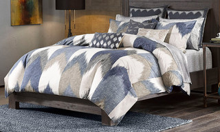 Thumbnail 3: Ink + Ivy Ink & Ivy Alpine Navy Duvet Mini Set 