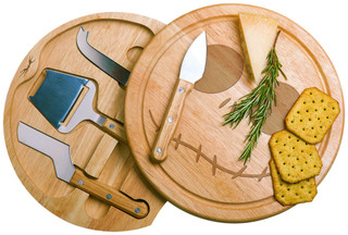 Thumbnail 3: Toscana Toscana Jack Circo Cheese Board & Tools Set 