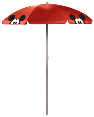 Thumbnail 2: Oniva Oniva Mickey Mouse 5.5 Foot Portable Beach Umbrella 