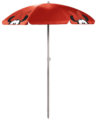 Thumbnail 2: Oniva Oniva Minnie Mouse 5.5 Foot Portable Beach Umbrella 