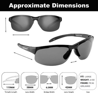 Thumbnail 8: Flying Fisherman Mens Maverick Polarized Sunglasses 