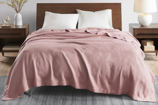 Thumbnail 2: Madison Park Madison Park Solid Egyptian Cotton Blanket 
