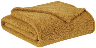Thumbnail 8: Brooklyn Loom Brooklyn Loom Marshmallow Sherpa Blanket 