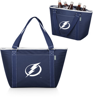 Thumbnail 4: Tampa Bay Lightning Tampa Bay Lightning Topanga Cooler Tote Bag by Oniva 