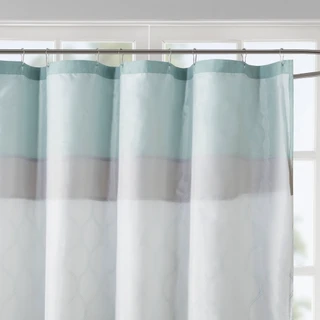 Thumbnail 10: 510 Design 510 Design Shawnee Printed & Embroidered Shower Curtain 