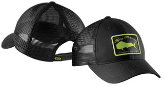 Thumbnail 6: Flying Fisherman Flying Fisherman Mens Mahi Black/Lime Mahi Trucker Hat 