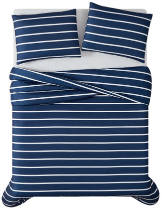 Thumbnail 6: Truly Soft Truly Soft Maddow Stripe Duvet Cover Set 