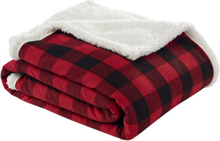 Thumbnail 2: Eddie Bauer Eddie Bauer Cabin Plaid Throw Blanket 