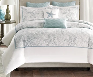 Thumbnail 6: Harbor House Harbor House Maya Bay 3-pc. Starfish Duvet Set 