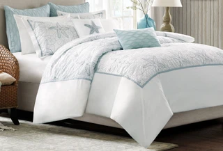 Thumbnail 3: Harbor House Harbor House Maya Bay 3-pc. Starfish Duvet Set 