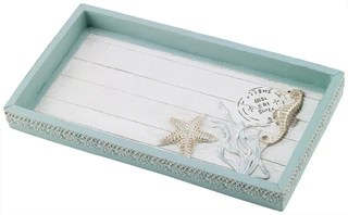 Thumbnail 2: AVANTI Avanti Farmhouse Shell Bathroom Tray 