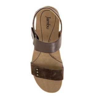 Thumbnail 6: Jambu Jambu Womens Morgan Leather Sandals 