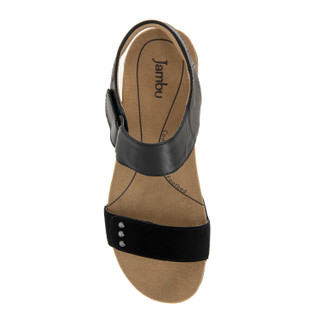 Thumbnail 6: Jambu Jambu Womens Morgan Leather Sandals 