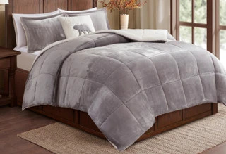Thumbnail 3: Woolrich Woolrich Alton Plush Down Alternative Comforter Set 