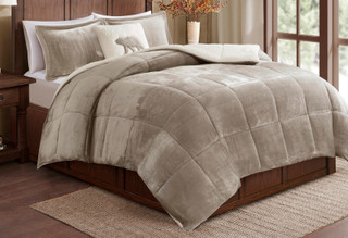 Thumbnail 1: Woolrich Woolrich Alton Plush Down Alternative Comforter Set 