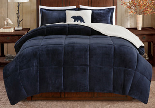 Thumbnail 6: Woolrich Woolrich Alton Plush Down Alternative Comforter Set 