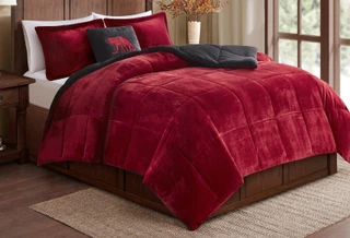 Thumbnail 3: Woolrich Woolrich Alton Plush Down Alternative Comforter Set 