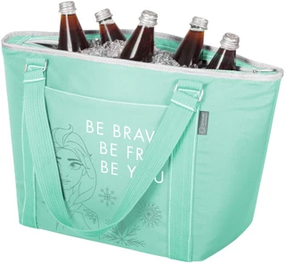 Thumbnail 4: Picnic Time Picnic Time Disney Frozen II Elsa Topanga Cooler Tote Bag 