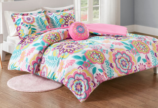 Thumbnail 3: Mi Zone Mi Zone Camille Floral Comforter Set 