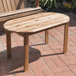 Thumbnail 2: Linon Linon Rockville Teak Finish Adirondack Coffee Table 