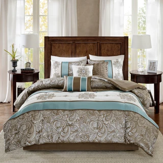 Thumbnail 2: Madison Park Madison Park Caroline 7-pc. Comforter Set 