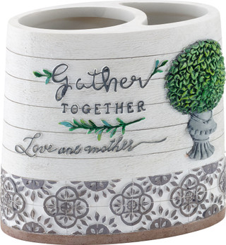 Thumbnail 1: AVANTI Avanti Modern Farmhouse Toothbrush Holder 