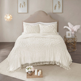 Thumbnail 4: Madison Park Madison Park Laetitia Medallion Coverlet Set 