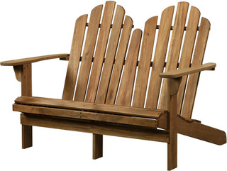 Thumbnail 2: Linon Linon Carson Adirondack Double Bench 