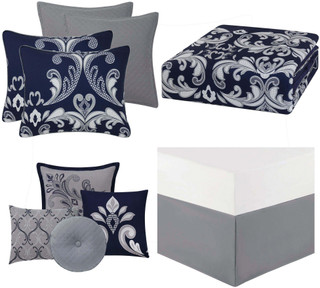 Thumbnail 4: NAVY/SILVER
