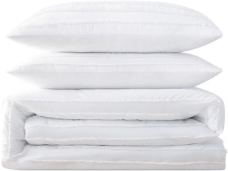 Thumbnail 6: Brooklyn Loom Brooklyn Loom Carlisle Stripe Duvet Cover Set 