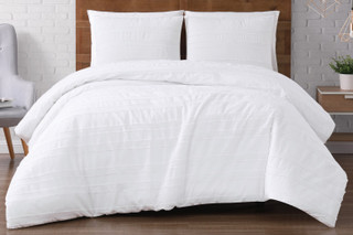 Thumbnail 3: Brooklyn Loom Brooklyn Loom Carlisle Stripe Duvet Cover Set 