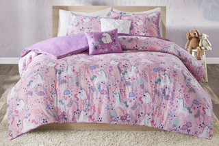 Thumbnail 6: Urban Habitat Urban Habitat Kids Lola Reversible Duvet Cover Set 