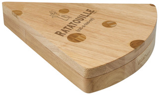 Thumbnail 2: Picnic Time Toscana Ratatouille Swiss Cheese Board & Tools Set 