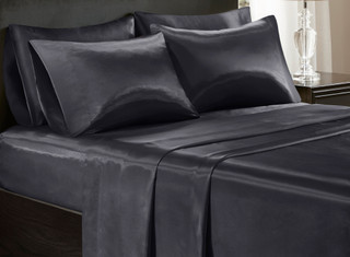 Thumbnail 4: Madison Park Madison Park Essentials Wrinkle Free Sheet Set 