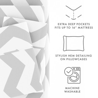 Thumbnail 36: Home Collections Home Collections Premium Ultra Soft Arrow Sheet Set 