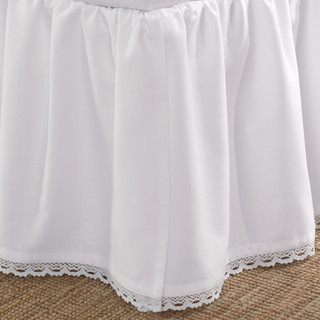 Thumbnail 10: Laura Ashley Laura Ashley Crochet Ruffled Bed Skirt 