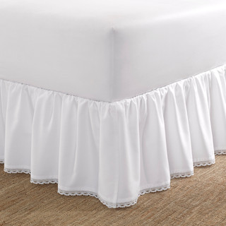 Thumbnail 5: Laura Ashley Laura Ashley Crochet Ruffled Bed Skirt 