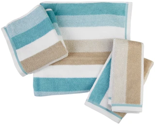 Thumbnail 4: Caro Home Caro Home Dana Stripe Towel Collection 