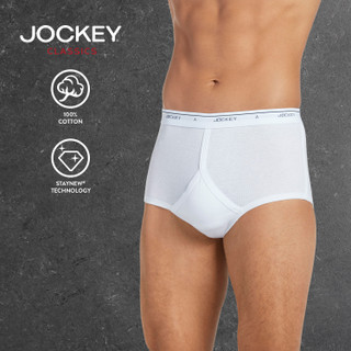 Thumbnail 4: Jockey Jockey Mens Classics 4 Pk Full Rise Briefs 