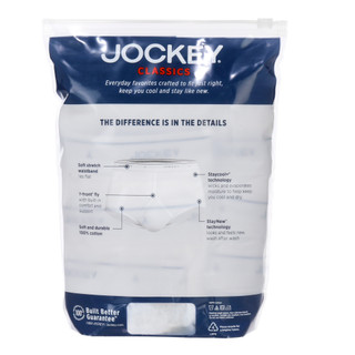 Thumbnail 2: Jockey Men's 4 Pk Full Rise Cotton Briefs 