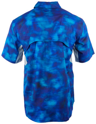 Thumbnail 4: REEL LEGENDS Reel Legends Mens Print Mariner Short Sleeve Shirt 