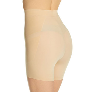 Thumbnail 4: Maidenform Maidenform Comfort High-Waisted Shaper Shorts 