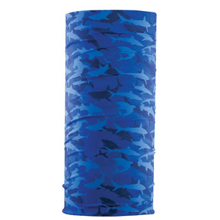 Thumbnail 2: Flying Fisherman Flying Fisherman Kids Shark Camo Sunbandit Jr Face Mask 