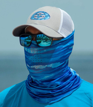 Thumbnail 2: Flying Fisherman Flying Fisherman Mens Sunbandit Pro Face Mask 