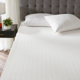 Thumbnail 18: Sleep Philosophy Flexapedic 4'' Memory Foam Mattress Topper 