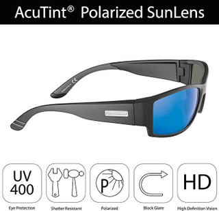 Thumbnail 6: MATTE BLACK/SMOKE BLUE