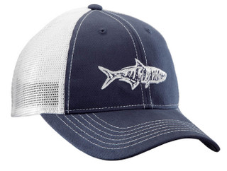 Thumbnail 1: Flying Fisherman Flying Fisherman Mens Tarpon Navy Trucker Hat 