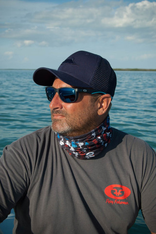 Thumbnail 4: Flying Fisherman Flying Fisherman Mens Fish Flag Sunbandit Face Mask 