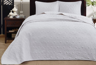 Thumbnail 9: Madison Park Madison Park Quebec Reversible Bedspread Set 
